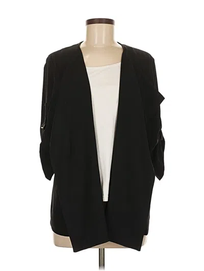 Pre-owned Dkny Kimono In Black