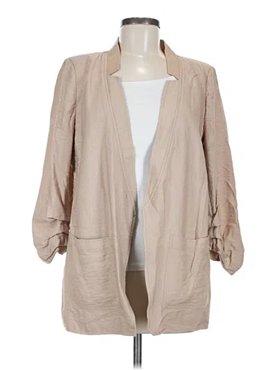 Pre-owned Dkny Kimono In Tan