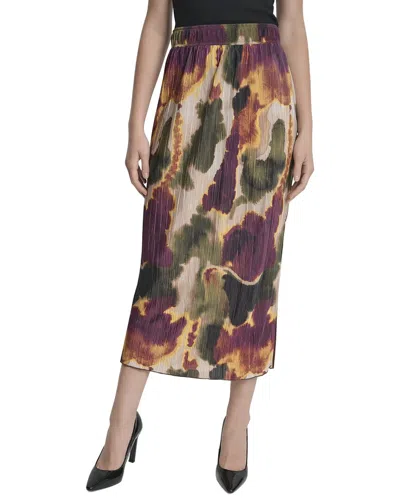 Dkny Knit Skirt In Multi