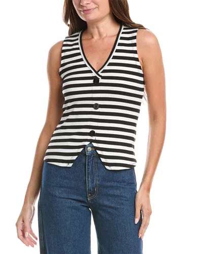 Dkny Knit Top In Multi