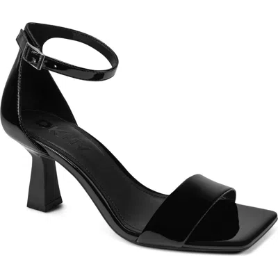Dkny Krazz Ankle Strap Sandal In Black
