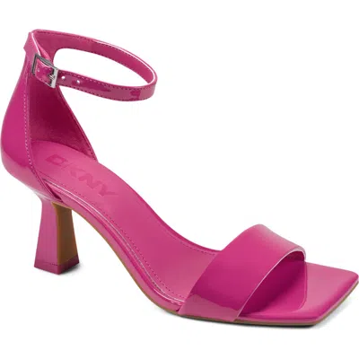 Dkny Krazz Ankle Strap Sandal In Pink