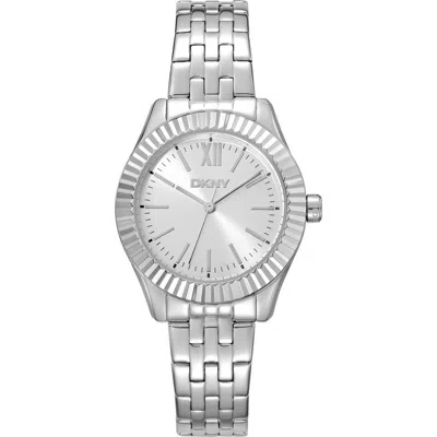 Dkny L 017 Bracelet Watch In Metallic