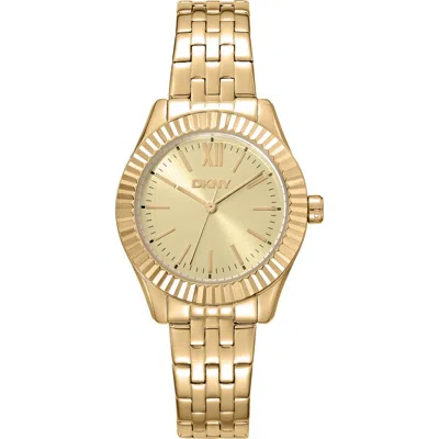 Dkny L 017-2 Bracelet Watch In Metallic