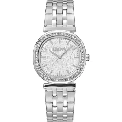 Dkny L 083 Grn Dial Ttyg Brac In Metallic
