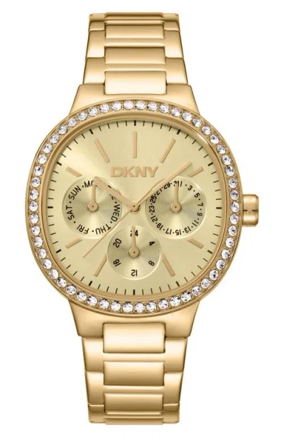Dkny L 084 Bracelet Watch In Gold