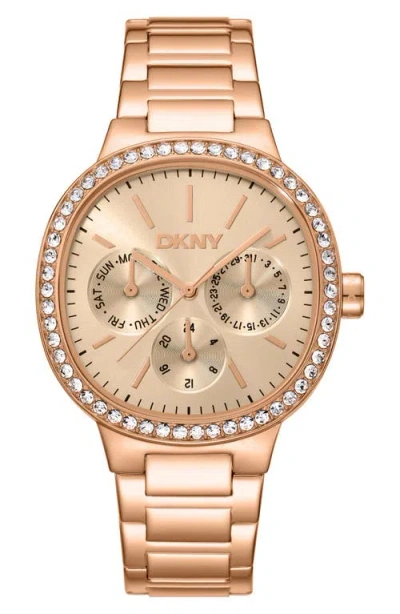 Dkny L 084 Bracelet Watch In Orange