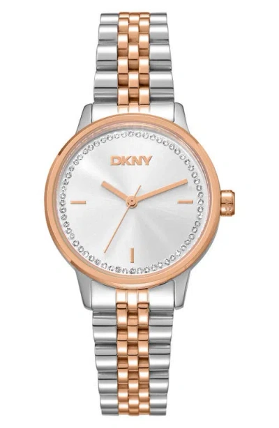 Dkny L 086 Bracelet Watch In Gold
