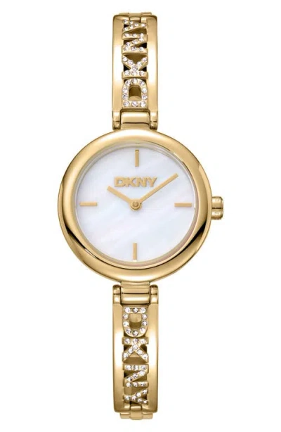 Dkny L 115-2 Bracelet Watch In Gold