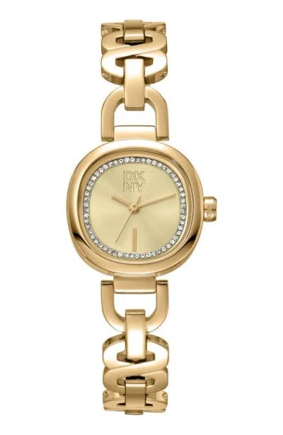 Dkny L 139 Bracelet Watch In Burgundy