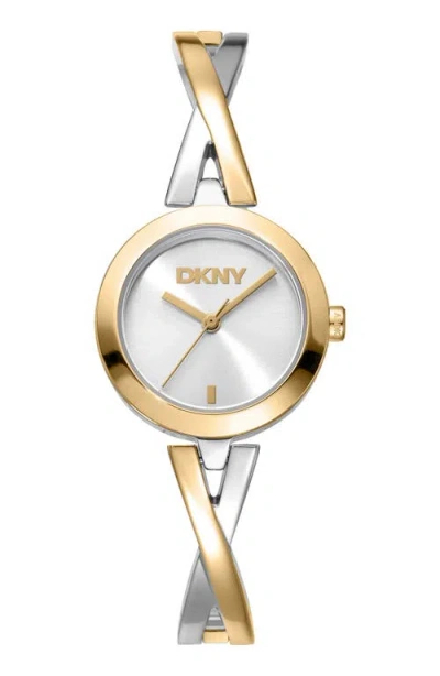 Dkny L 170 Bracelet Watch In Gold