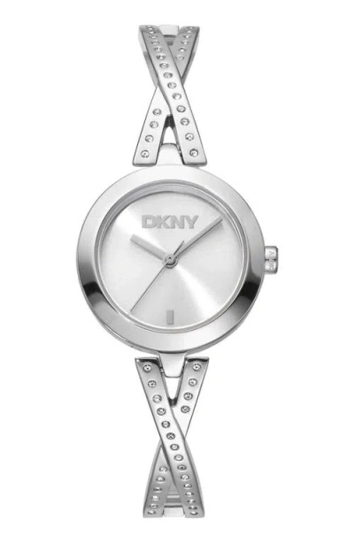 Dkny L 170 Bracelet Watch In Silver