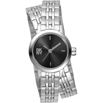 Dkny L 176 Bracelet Watch In Purple