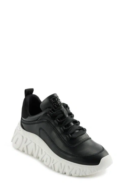 Dkny Lacombe Platform Sneaker In Black