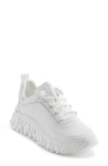 Dkny Lacombe Platform Sneaker In White