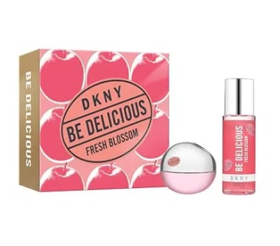 Dkny Ladies Be Delicious Fresh Blossom Gift Set Fragrances 085715962461 In Red