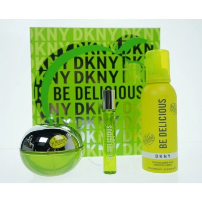 Dkny Ladies Be Delicious Gift Set Fragrances 085715961051 In White