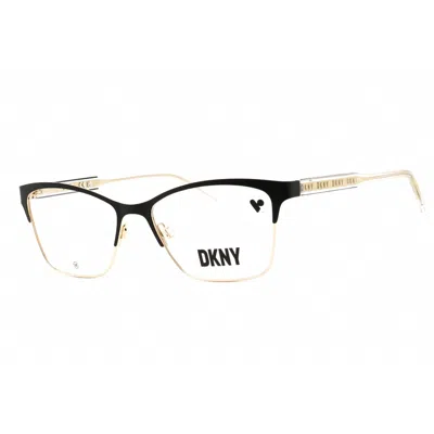 Dkny Ladies Black Rectangular Eyeglass Frames Dk3008