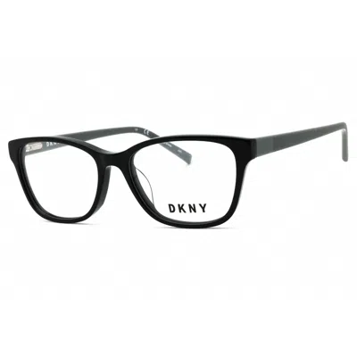 Dkny Ladies Black Rectangular Eyeglass Frames Dk5043