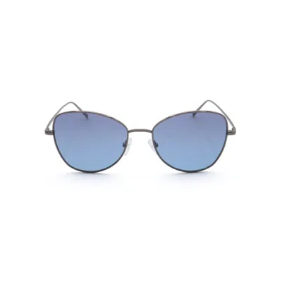 Dkny Ladies Blue Cat Eye Sunglasses Dk104s In ["white"]