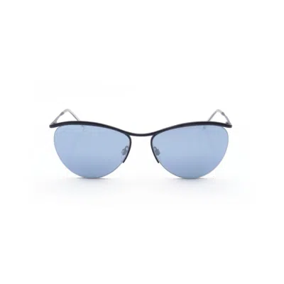 Dkny Ladies Blue Cat Eye Sunglasses Dk107s In ["white"]