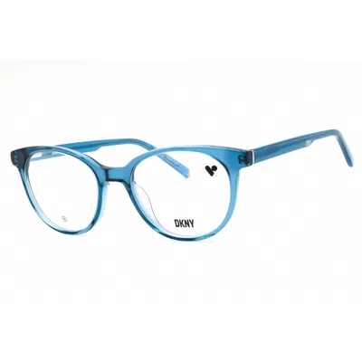 Dkny Dk5050 430 Crystal Blue Teal 50mm In Neutral