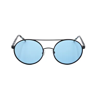 Dkny Ladies Blue Round Sunglasses Dk300s-2 In ["white"]