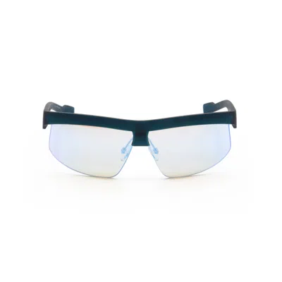 Dkny Ladies Blue Shield Sunglasses Dk515s-3 In ["white"]