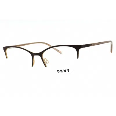 Dkny Ladies Brown Oval Eyeglass Frames Dk3006