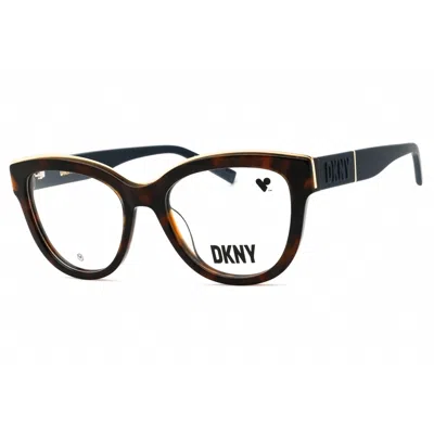 Dkny Ladies Brown Round Eyeglass Frames Dk5064