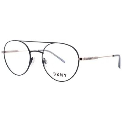 Dkny Ladies Gold Tone Rectangular Eyeglass Frames -dk1025-400-51