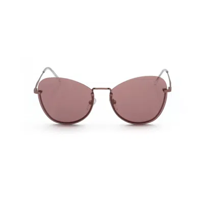 Dkny Ladies Purple Butterfly Sunglasses Dk100s In ["white"]