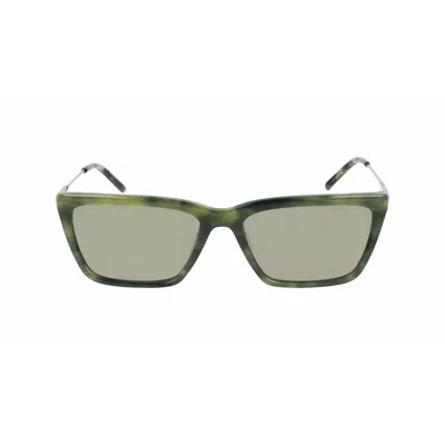 Dkny Ladies' Sunglasses  Dk709s-305  55 Mm Gbby2 In Green