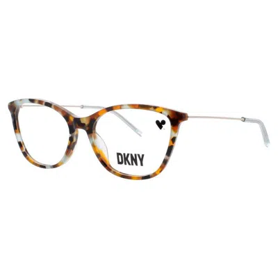 Dkny Ladies Tortoise Square Eyeglass Frames -dk7009-229-52