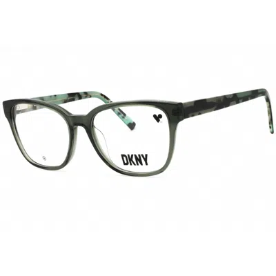 Dkny Ladies Transparent Rectangular Eyeglass Frames Dk5054