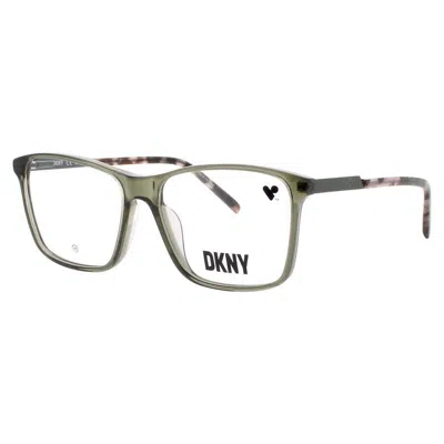 Dkny Ladies Transparent Rectangular Eyeglass Frames -dk5067-330-53