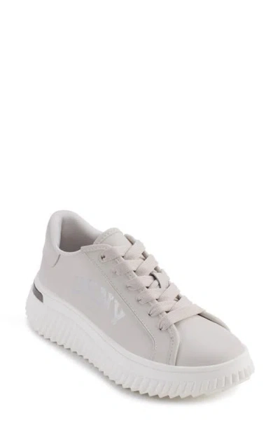 Dkny Larissa Platform Sneaker In Soft White