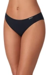 Dkny Laser Cut Bikini In Black/sand/black