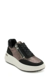 Dkny Laurence Wedge Sneaker In Pewter Black