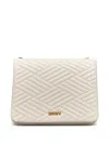 Dkny Leather Cross Body Bag In 中性色