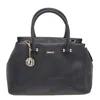 DKNY DKNY LEATHER TOP ZIP TOTE