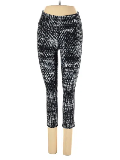Pre-owned Dkny Leggings In Black