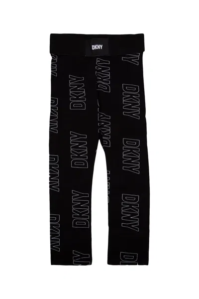 Dkny Kids' Leggings In Black