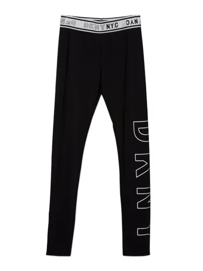 Dkny Leggings Con Stampa In Multi