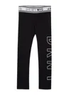 Dkny Leggings Con Stampa In Black