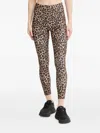 Dkny Leopard-print Leggings In Animal Print