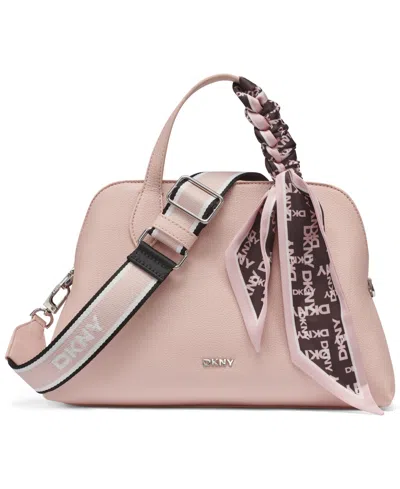 Dkny Lilah Small Satchel Crossbody Bag In Pink