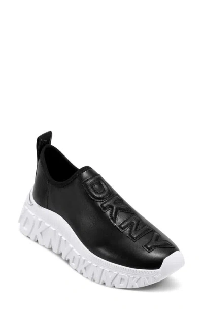 Dkny Lillie Slip-on Sneaker In Black