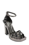 Dkny Linda Ankle Strap Sandal In Black