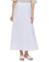 Dkny Linen Maxi Skirt